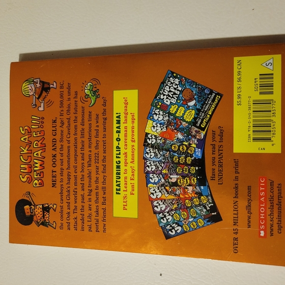 Captain Underpants The Adventures of Ook and Gluk, Kung-Fu Cavemen - Picture 4 of 4